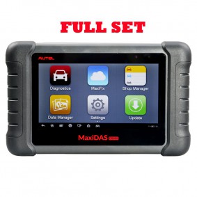 autel maxidas ds808 kit tablet diagnostic tool full set support injector & key coding update online