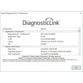 dddl 8.15 detroit diesel diagnosticlink 8.15 sp0 professional level10 + troubleshooting 2022