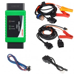 obdstar p002 adapter full package with toyota 8a cable + ford all key lost bypass alarm cable used with x300 dp plus, x3