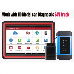 launch x431 pro3s+ hdiii hd3 12v/24v car and truck full system diagnostic tool scanner