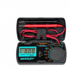 latest all-sun em3081 digital multimeter for measuring dc and ac voltage