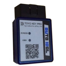 new toyo key pro obd ii support toyota 40/80/128 bit (4d, 4d-g, 4d-h) all key lost