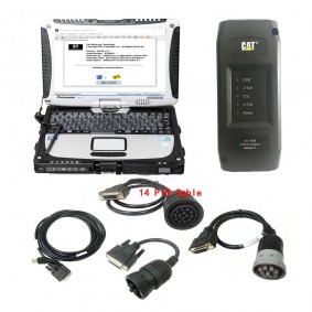 best quality 2023a/2019c cat caterpillar et 3 diagnostic adapter iii cat truck diagnostic tool plus panasonic cf19