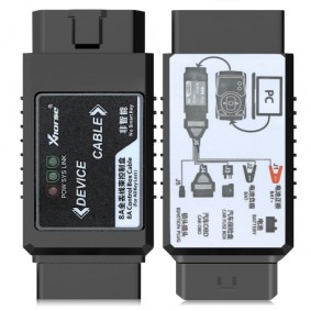 xhorse toyota 8a non-smart key adapter for all key lost via obd no disassembly