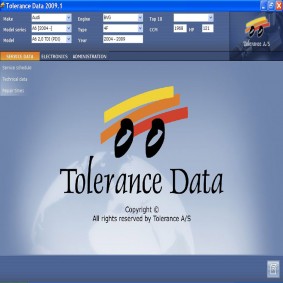 tolerance data 2009.2