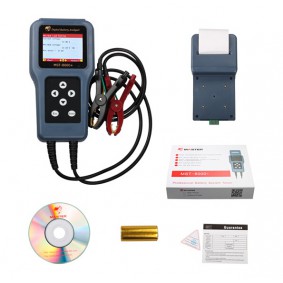 mst-8000+ digital battery analyzer with detachable printer