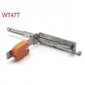 auto smart wt47t 2 in1 decoder and pick tools (suitable for saab)