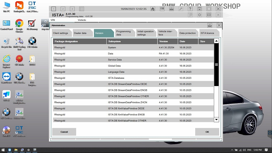 BMW ICOM A2+B+C Diagnostic & Programming Tool With V2023.09 Engineers Software