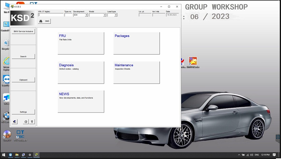 BMW ICOM A2+B+C Diagnostic & Programming Tool With V2023.09 Engineers Software